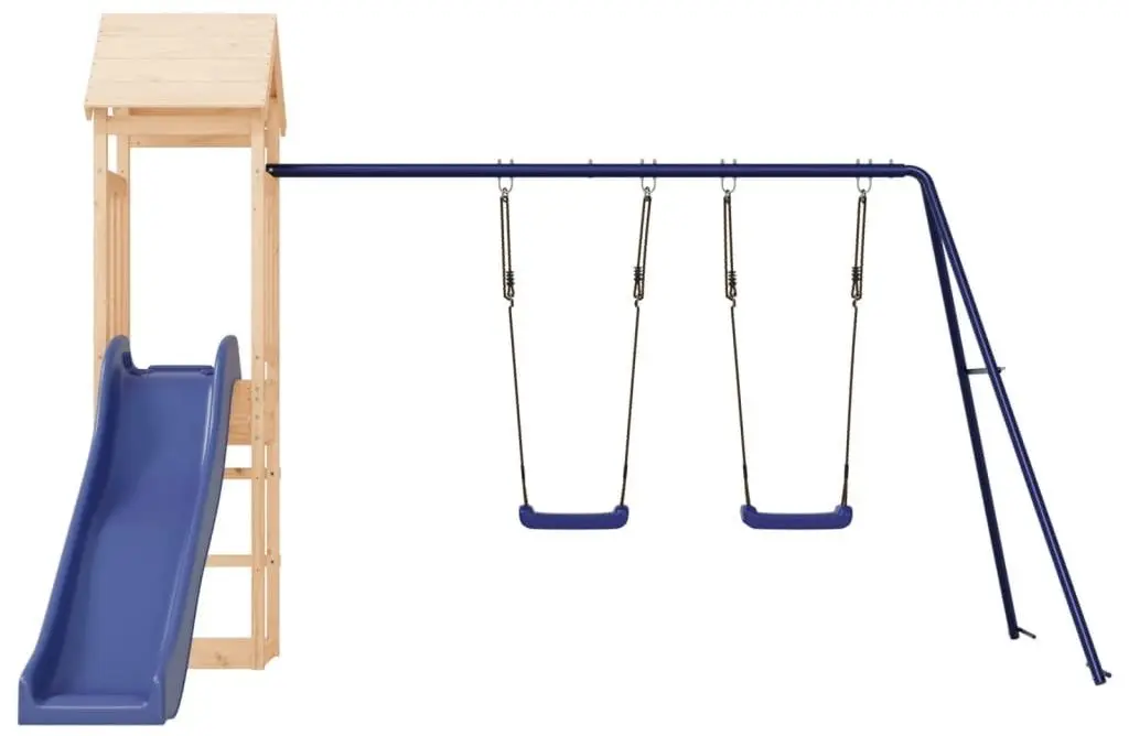 Игровой комплекс VidaXL 3155822 (Natural/Blue) - 3
