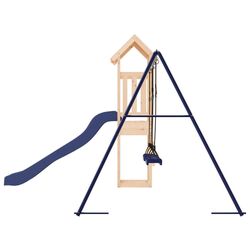 Игровой комплекс VidaXL 3155822 (Natural/Blue) Thumb