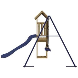 Complex de joaca VidaXL 3155824 (Natural/Blue) Thumb