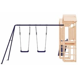 Complex de joaca VidaXL 3155825 (Blue/Natural) Thumb