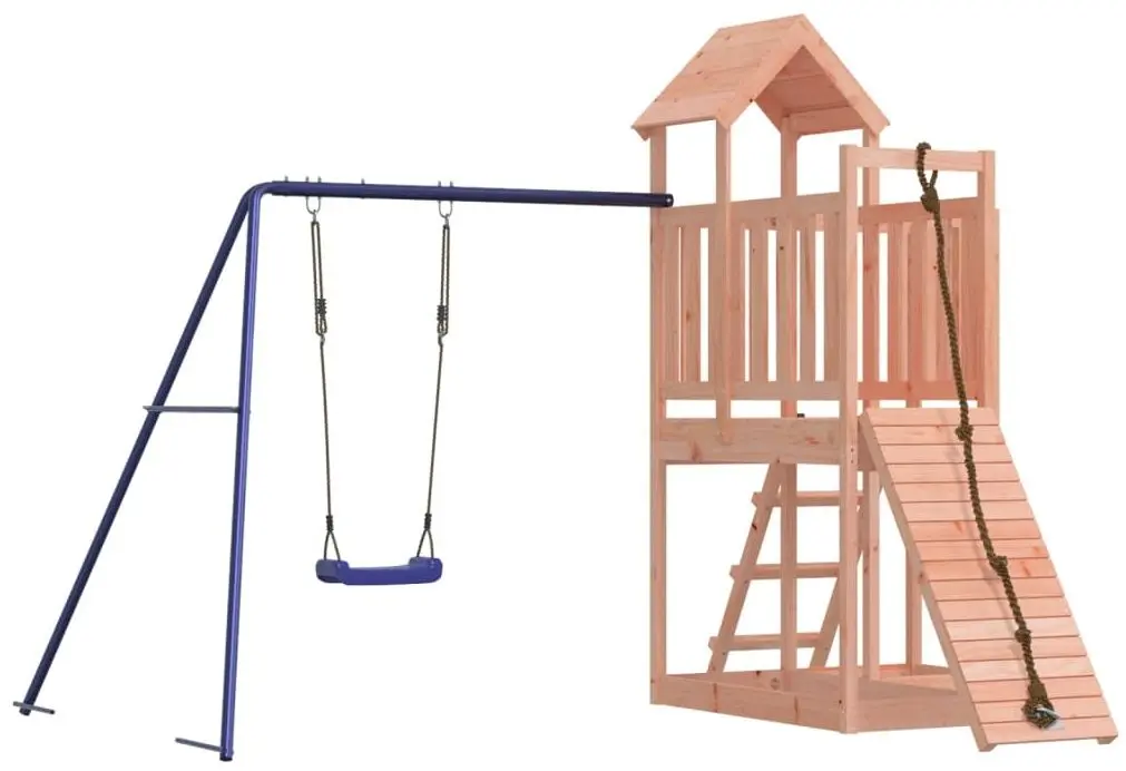 Complex de joaca VidaXL 3155835 (Blue/Natural)