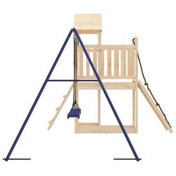 Complex de joaca VidaXL 3155837 (Blue/Natural) Thumb