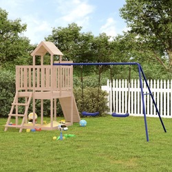 Complex de joaca VidaXL 3155837 (Blue/Natural) Thumb
