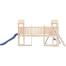 Complex de joacă vidaXL 3155846 (Natural/Blue) Thumb