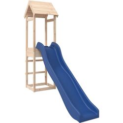 Complex de joacă VidaXL 3155852 (Wood/Blue)