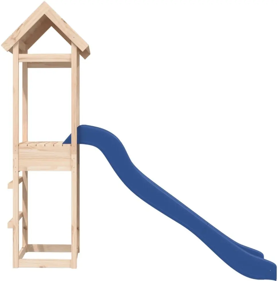 Complex de joacă VidaXL 3155852 (Wood/Blue) - 4