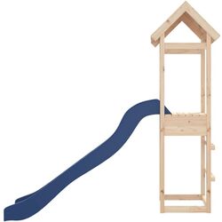 Complex de joacă VidaXL 3155852 (Wood/Blue) Thumb