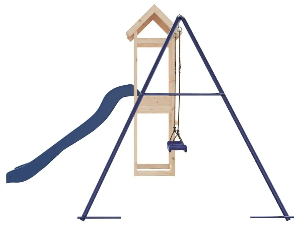 Игровой комплекс VidaXL 3155855 (Natural/Blue)