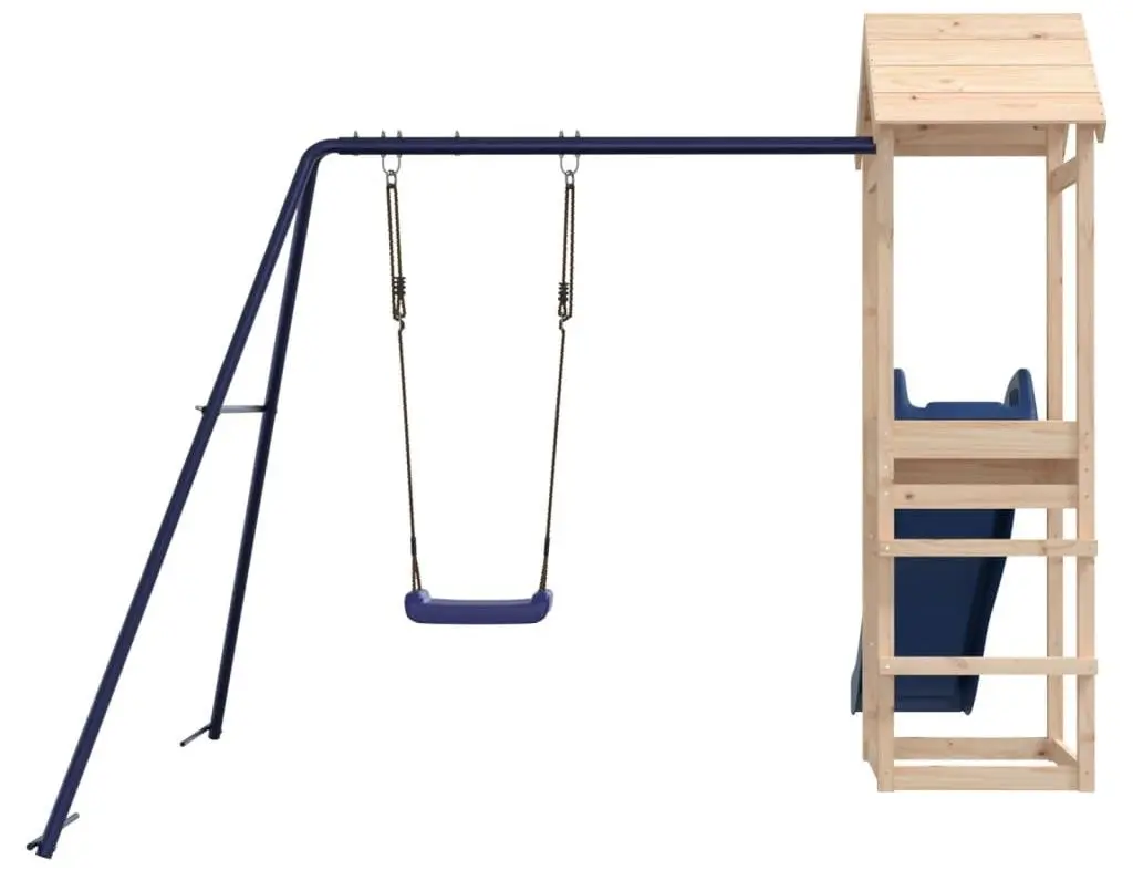 Игровой комплекс VidaXL 3155855 (Natural/Blue)