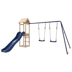 Игровой комплекс VidaXL 3155858 (Natural/Blue) Thumb