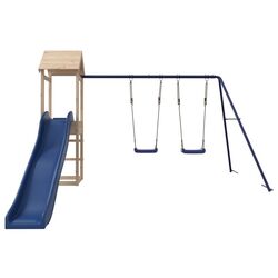Игровой комплекс VidaXL 3155858 (Natural/Blue) Thumb