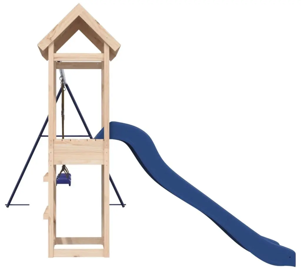 Игровой комплекс VidaXL 3155858 (Natural/Blue) - 4