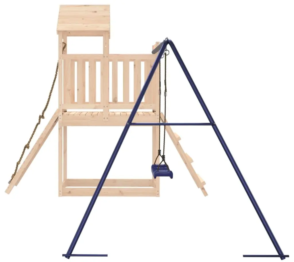 Complex de joaca VidaXL 3155870 (Natural/Blue) - 5