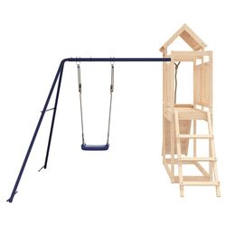 Complex de joaca VidaXL 3155870 (Natural/Blue) Thumb