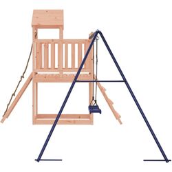 Complex de joacă VidaXL 3155871 (Wood/Blue) Thumb