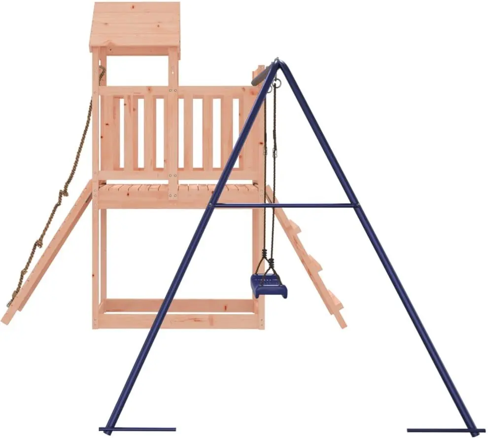 Complex de joacă VidaXL 3155871 (Wood/Blue) - 5