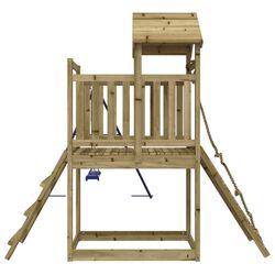 Complex de joaca VidaXL 3155872 (Blue/Natural) Thumb