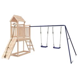 Complex de joaca VidaXL 3155873 (Natural/Blue) Thumb