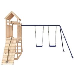 Complex de joaca VidaXL 3155873 (Natural/Blue) Thumb