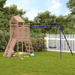 Complex de joacă VidaXL 3155874 (Wood/Blue) Thumb