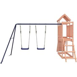 Complex de joacă VidaXL 3155874 (Wood/Blue) Thumb