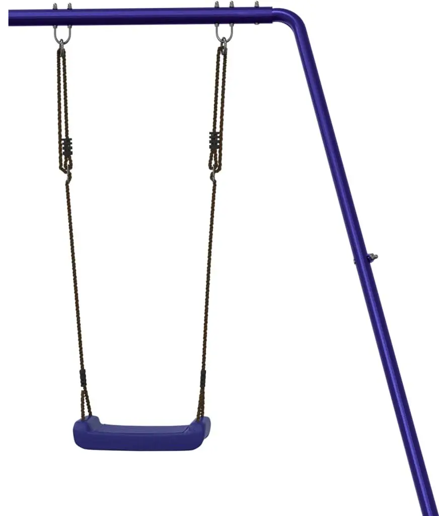 Complex de joacă VidaXL 3155874 (Wood/Blue) - 7