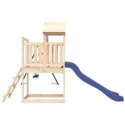Complex de joaca VidaXL 3155876 (Blue/Natural) Thumb