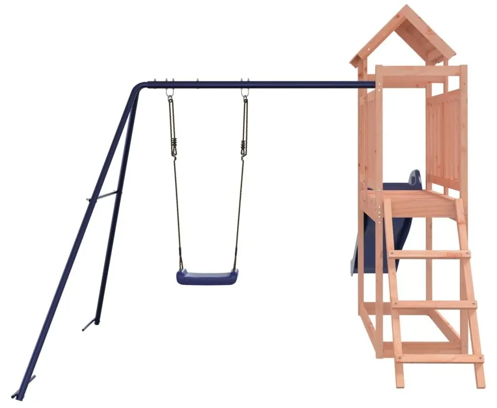 Complex de joaca VidaXL 3155877 (Natural/Blue)