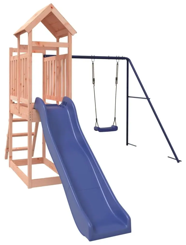 Complex de joaca VidaXL 3155877 (Natural/Blue)