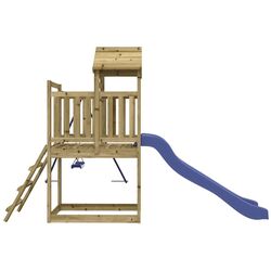 Игровой комплекс VidaXL 3155878 (Blue/Natural) Thumb