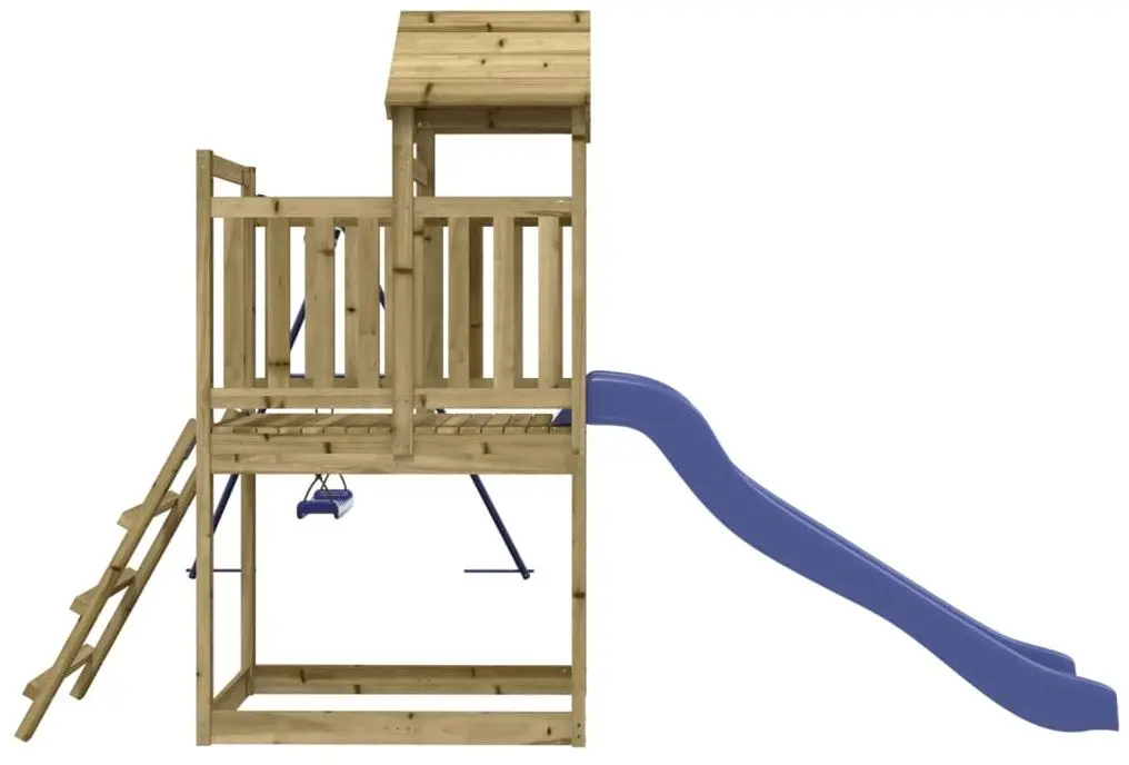 Игровой комплекс VidaXL 3155878 (Blue/Natural)
