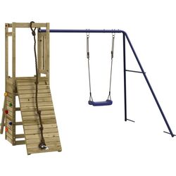 Игровой комплекс VidaXL 3155879 (Wood/Blue)