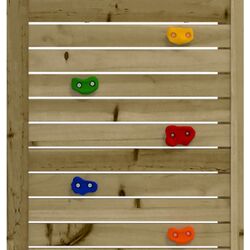 Complex de joacă VidaXL 3155879 (Wood/Blue) Thumb
