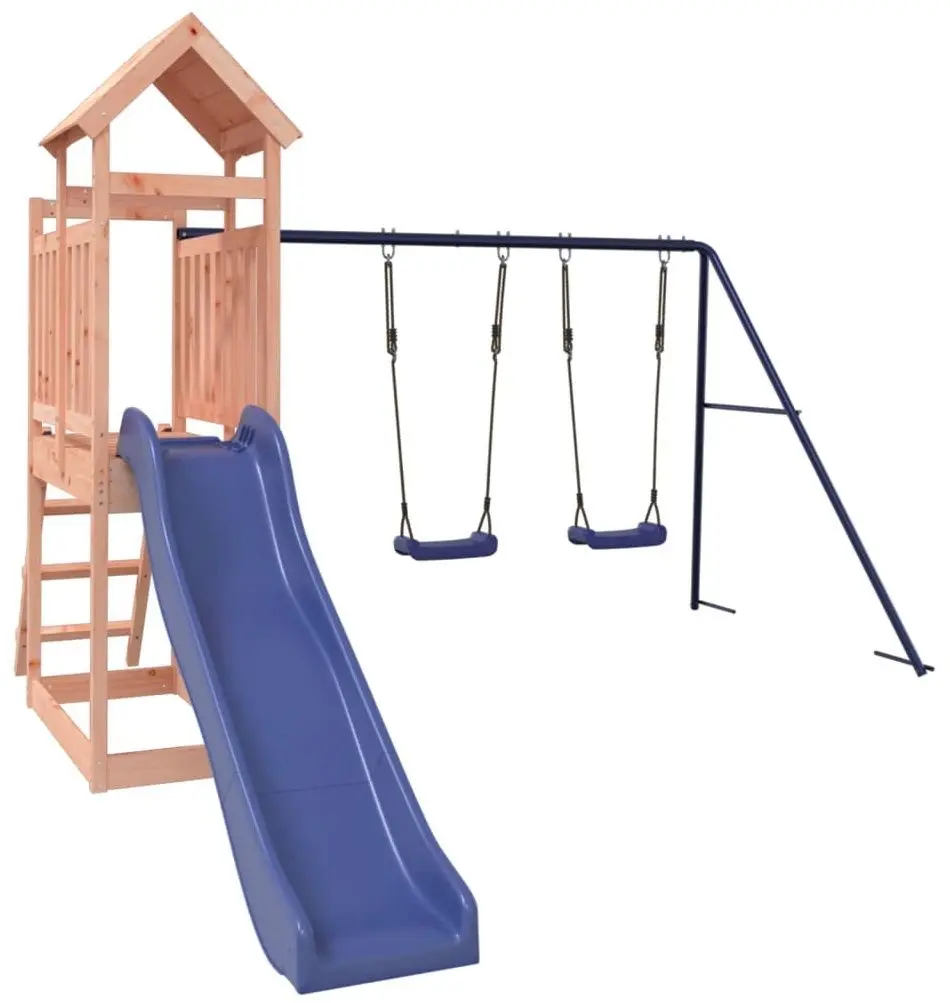 Игровой комплекс VidaXL 3155880 (Natural/Blue)