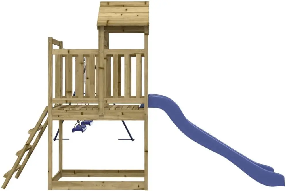 Игровой комплекс VidaXL 3155881 (Wood/Blue) - 8