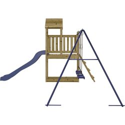 Игровой комплекс VidaXL 3155881 (Wood/Blue) Thumb
