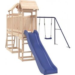 Complex de joaca VidaXL 3155885 (Blue/Natural) Thumb
