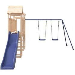 Complex de joaca VidaXL 3155885 (Blue/Natural) Thumb