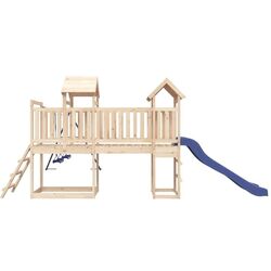 Complex de joaca VidaXL 3155885 (Blue/Natural) Thumb