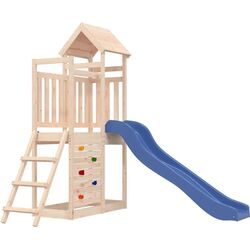 Complex de joacă VidaXL 3155888 (Wood/Blue)