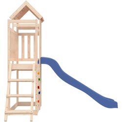 Complex de joacă VidaXL 3155888 (Wood/Blue) Thumb