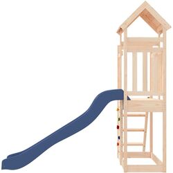 Complex de joacă VidaXL 3155888 (Wood/Blue) Thumb