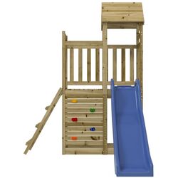 Complex de joaca VidaXL 3155890 (Blue/Natural) Thumb
