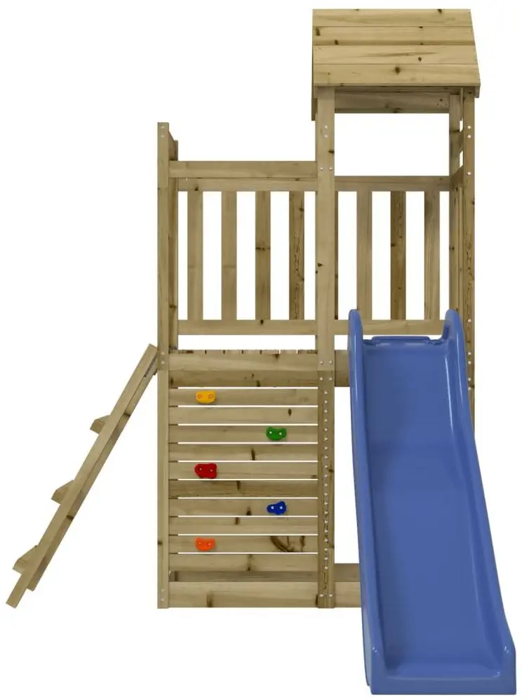 Complex de joaca VidaXL 3155890 (Blue/Natural)