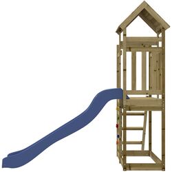 Complex de joaca VidaXL 3155890 (Blue/Natural) Thumb