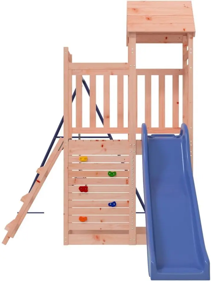 Complex de joacă VidaXL 3155892 (Wood/Blue)