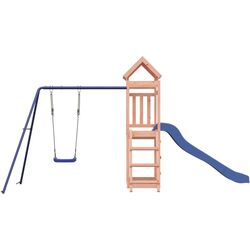 Complex de joacă VidaXL 3155892 (Wood/Blue) Thumb