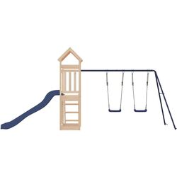 Complex de joacă VidaXL 3155894 (Wood/Blue) Thumb