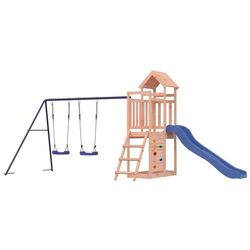 Complex de joaca VidaXL 3155895 (Blue/Natural)