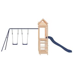 Complex de joaca VidaXL 3155897 (Natural/Blue) Thumb